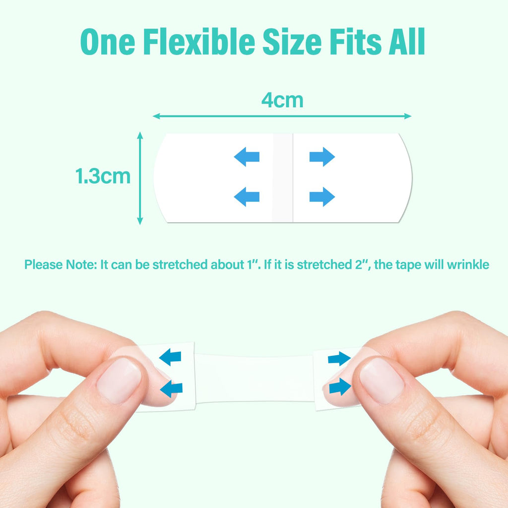 Neck Tape Lifting Invisible, Face Lift Tape Instant Facelift Under Makeup, V Edge Patches Skin Lifter Tapes for Turkey Neck, Loose Sagging Skin, Wrinkle, Jowl, Eye, Double Chin (1 Count (Pack of 240))