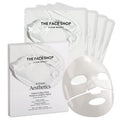 THE FACE SHOP Original Vegan Collagen Face Mask, Korean Glass Skin Essential, Peptide Hydrogel Mask for Firming & Skin Elasticity, Moisturizing, 4EA