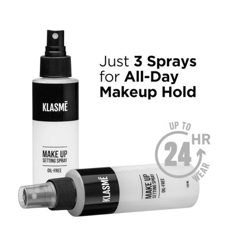 Klasme Makeup Setting Spray - Hydrating Formula with Hyaluronic Acid | Alcohol-Free & Long-Lasting | 4.05 fl oz