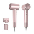 Hair Dryer, 130000RPM High-Speed Brushless Motor Blow Dryer for Fast Drying, 400 Million Negative Ions Hair Dryers for Women, Hair Blow Dryer with Nozzle & Fragrance Essence Capsule (Champagne Pink)