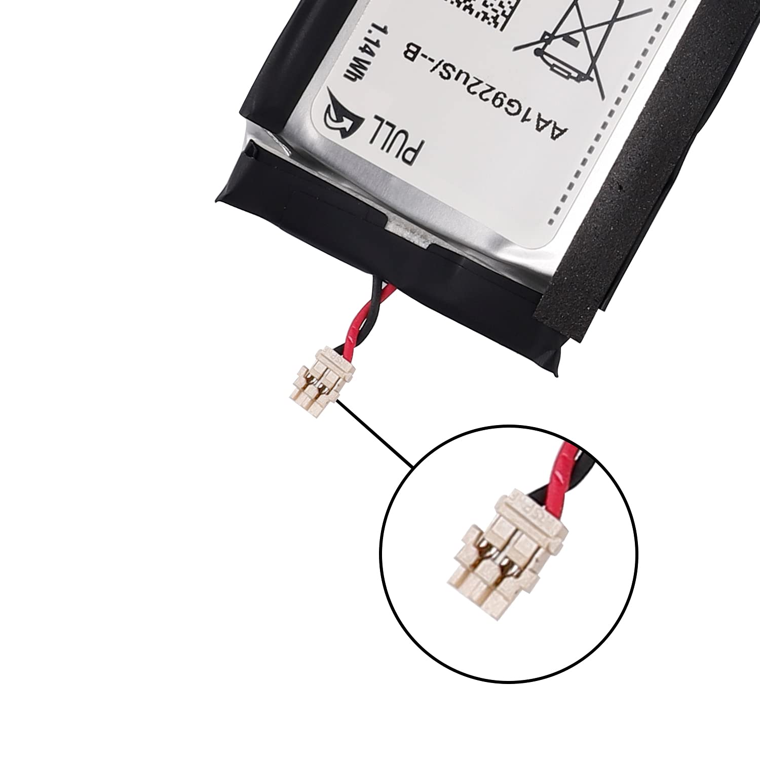 Duotipa Battery EB-BR750ABE Compatible with Galaxy Gear S R750 SM-R750