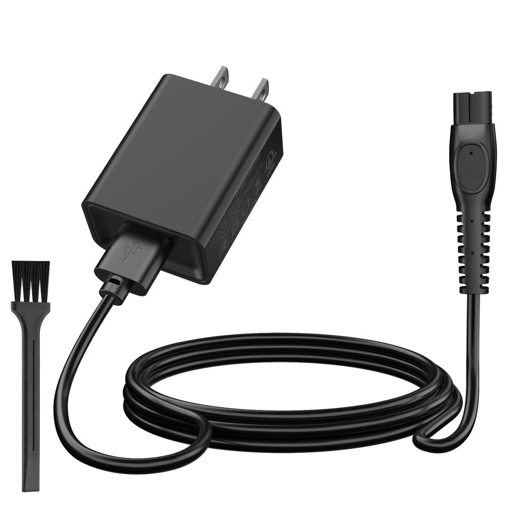 5V Charger for Philips Norelco OneBlade QP2724 QP2834 MG5910 MG7910 MG9510 MG9520 PQ888 PQ889, Wet & Dry Shaver Series 2000 5000 7000 3000 Phillips Norelco Shaver 3900 2400 Charging Cord