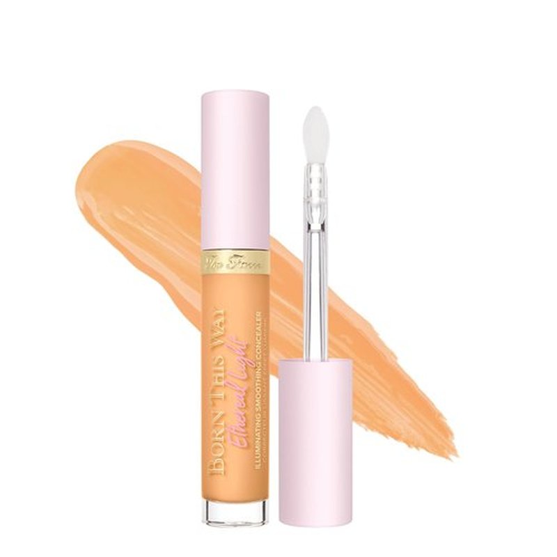 Too Faced Born This Way Concealer - Ethereal Light, Hydrating Formula with Hyaluronic Acid | 0.16 Fl Oz, Non-Creasing & Waterproof