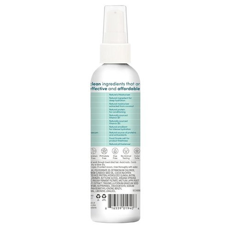 Earth 7-in-1 Leave-In Treatment - Multitasking Hair Spray with Hyaluronic Acid - 6 oz for Color-Treated Hair