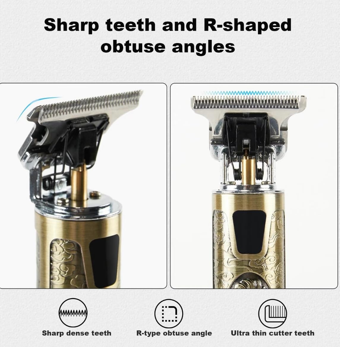 Profession cut & shave Vintage t9 trimer, Gold