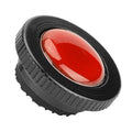 ANGGREK Quick Release Plate, Mini Aluminium Alloy Round for Manfrotto Compact Action Tripod, Ultralight, Compatible with Most Cameras, 1/4inch Screw, 22mm Diameter, Rojo