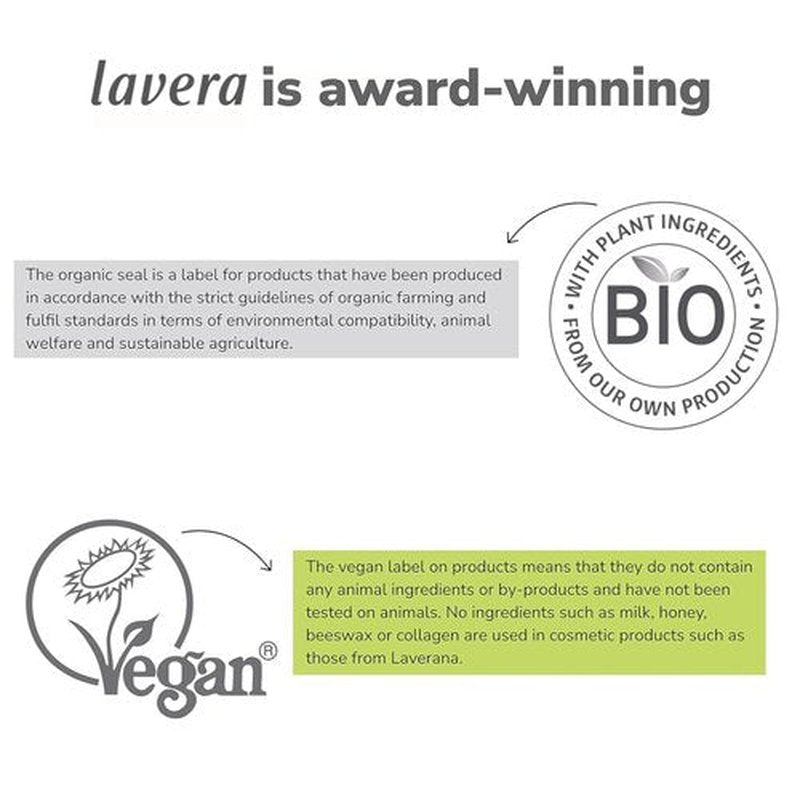 Lavera Glow by Nature Serum - Q10 & Vitamin C Face Serum for Radiant Skin - Vegan & PETA Certified - 1 Fl Oz