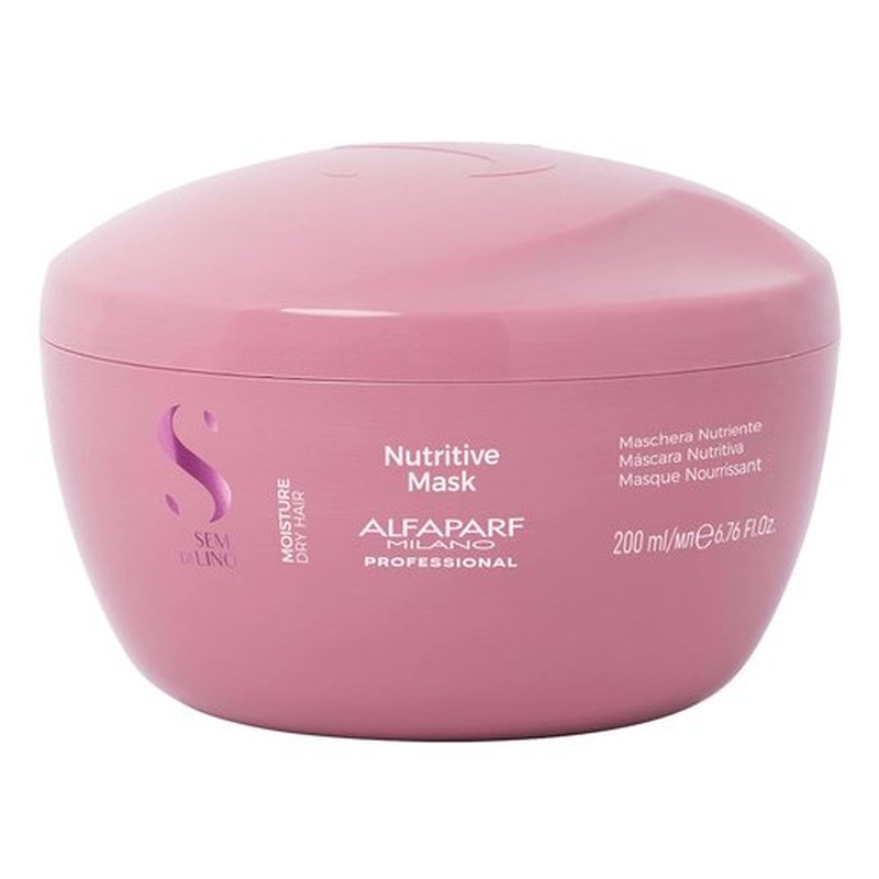 Alfaparf Milano Moisture Nutritive Mask for Dry Hair - Color Safe, Sulfate & Paraben Free | Salon Quality