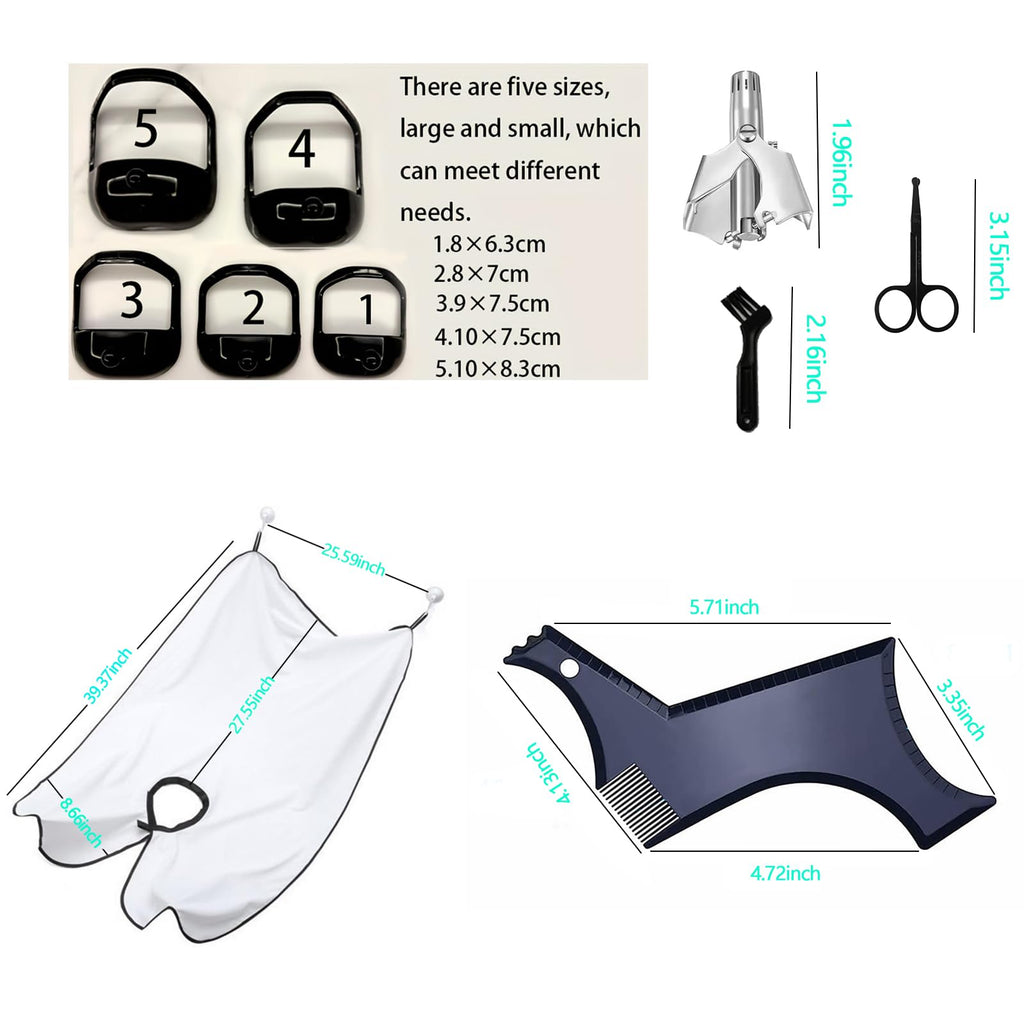 YRHOT Cordless Barber Air Compressor - Airbrush Kit with Compressor, Auto Spray Gun for Precise Hairlines, Beard Paint & Grooming, Salon-Quality Results at Home.