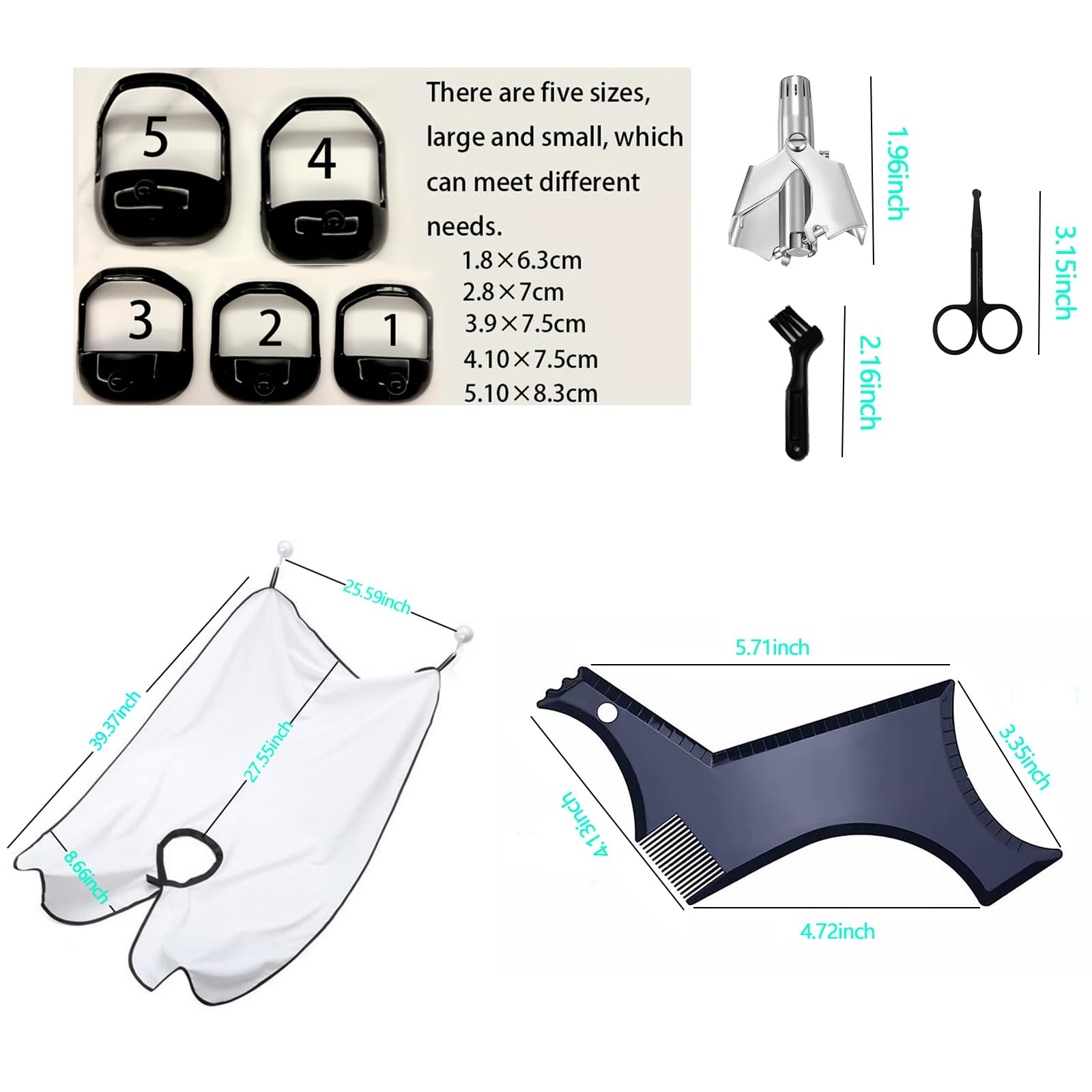 YRHOT Cordless Barber Air Compressor - Airbrush Kit with Compressor, Auto Spray Gun for Precise Hairlines, Beard Paint & Grooming, Salon-Quality Results at Home.