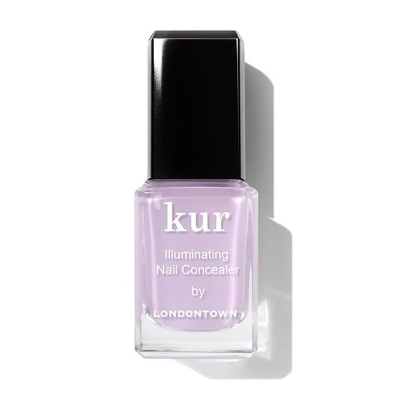 LONDONTOWN Illuminating Nail Concealer - Sheer Brightening Polish & Strengthener for Discolored Nails | 21+ Free, 0.4 Fl Oz