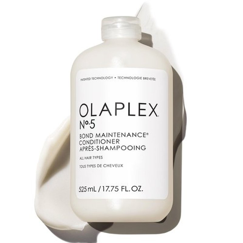 Olaplex Nº. 5 Bond Maintenance Conditioner, Repairs, Strengthens, & Nourishes All Hair Types, Leaving Hair Feeling Soft & Adds Shine, 525 mL / 17.75 Fl Oz