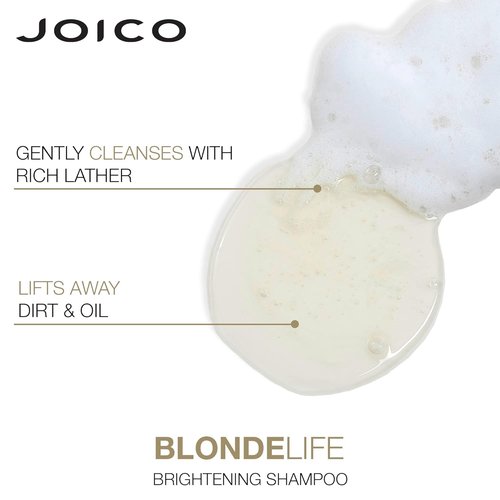 Joico Blonde Life Brightening Shampoo & Conditioner - Sulfate Free | Softness & Smoothness | Monoi & Tamanu Oil