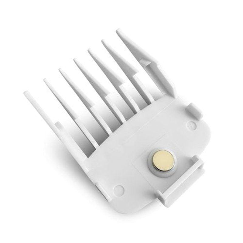 TPOB SLIME Guards (slime 2) 6 Professional Hair Guides plastic combs for different hair cutting lengths (White)