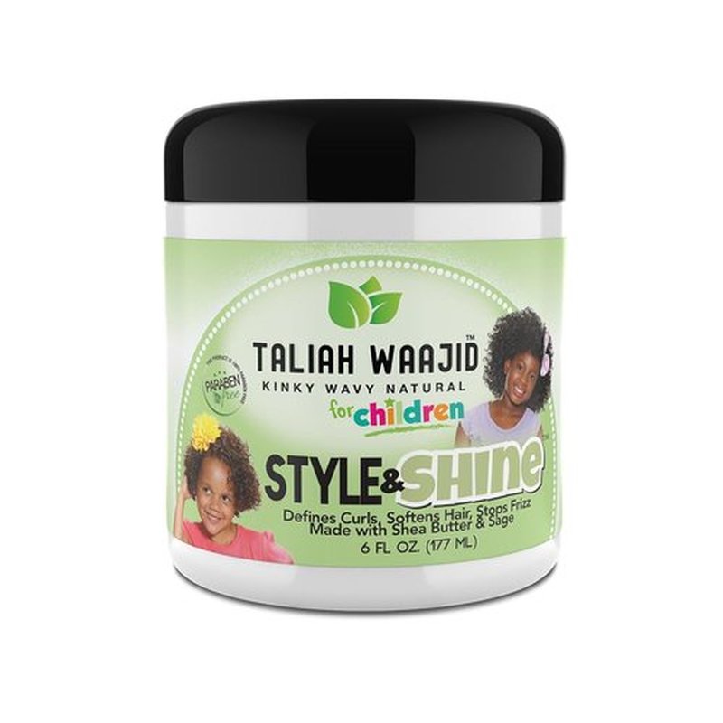 Taliah Waajid Herbal Style & Shine - Nourishing Hair Gel for Natural Hair, 6oz