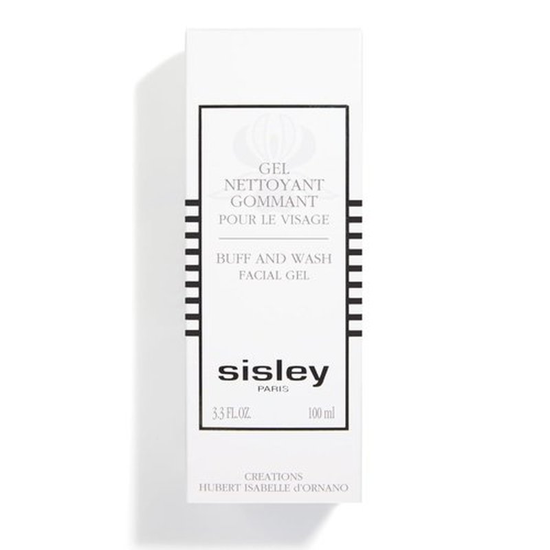 Sisley Paris Buff And Wash Facial Gel - 100 mL Exfoliating Face Wash With Essential Oils For Luminous Skin