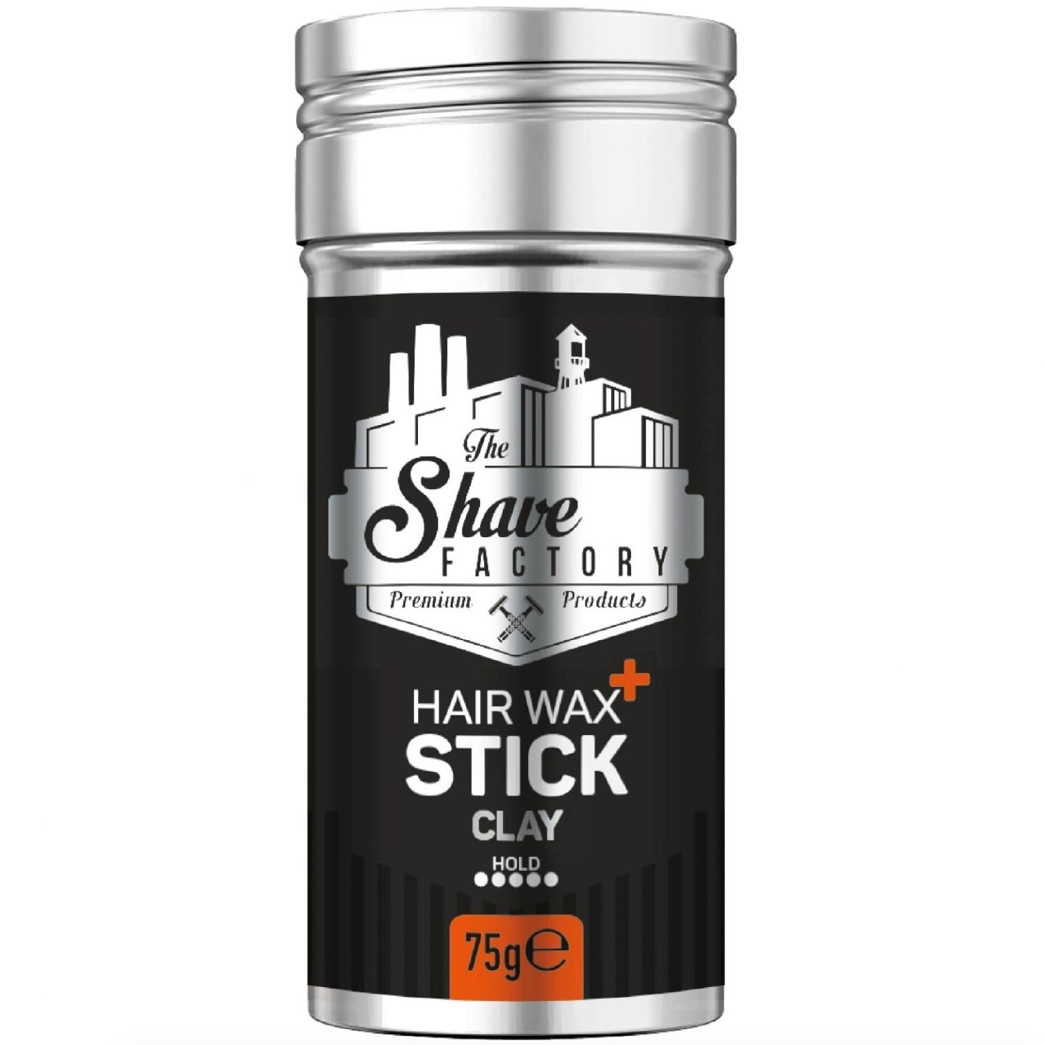 the shave factory Hair Wax Stick Clay, Long-Lasting Styling Wax for Smoothing & Slick Finish on Hair Wigs - 2.7 Oz (75G) (1 Piece)