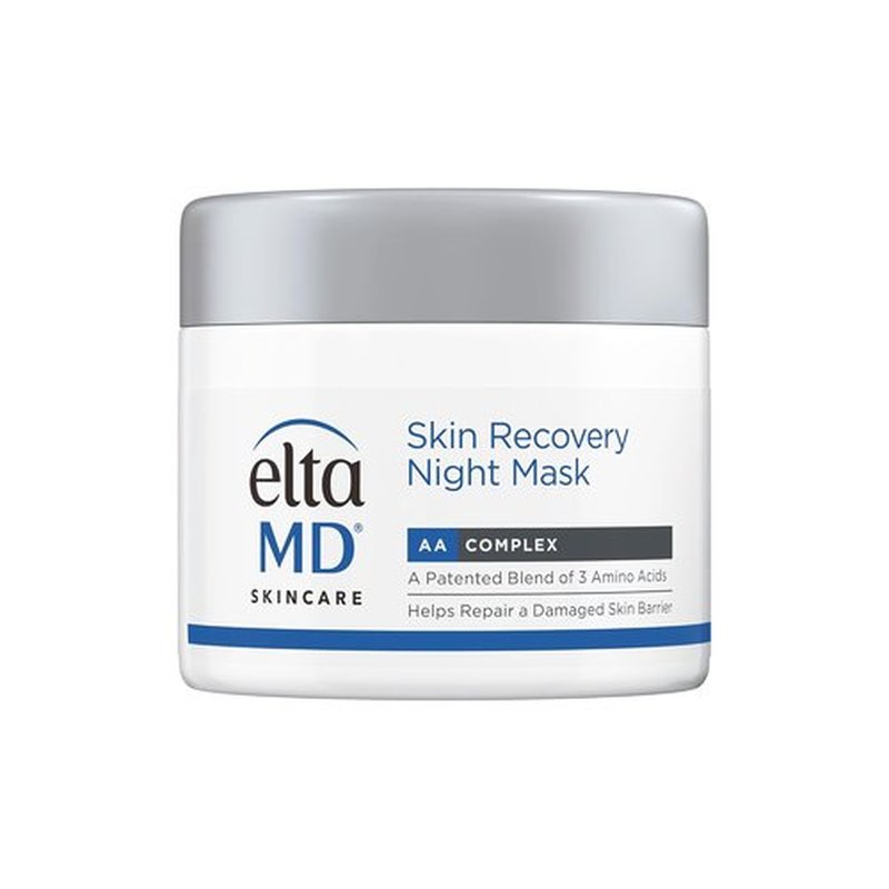 EltaMD Skin Recovery Overnight Face Mask - Moisturizing Cream for Sensitive Skin | 1.7 oz Jar