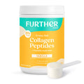 Further Food Vanilla Collagen Peptides Powder with Tremella Mushroom – 100% Grass-Fed, Hydrolyzed Type 1 & 3, 20g of Collagen per Serving, Supports Skin, Hair, Nails & Joints, 22.22 Oz