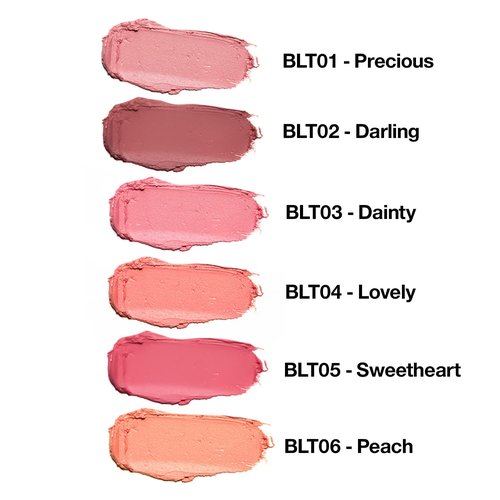 Palladio I'm Blushing 2-in-1 Cheek and Lip Tint - Buildable Cream Blush & Hydrating Multi Stick | Darling Shade
