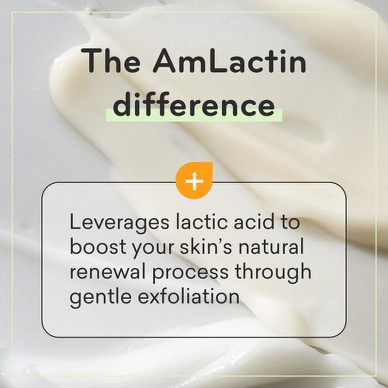 AmLactin Daily Vitamin C Lotion – Brightening Body Lotion for Dry Skin - No-Scrub Exfoliator and Moisturizer with 7% Lactic Acid AHA and Vitamin C, 7.9 oz (Packaging May Vary)