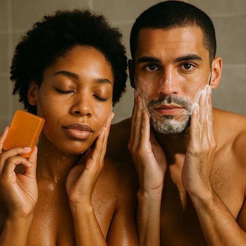 J SQUARED ESSENCE BAR – Organic Turmeric Glow Soap for Face | Kojic Acid, Vitamin C, Collagen, Vitamin E | Dark Spot Corrector | Brightening & Hydrating