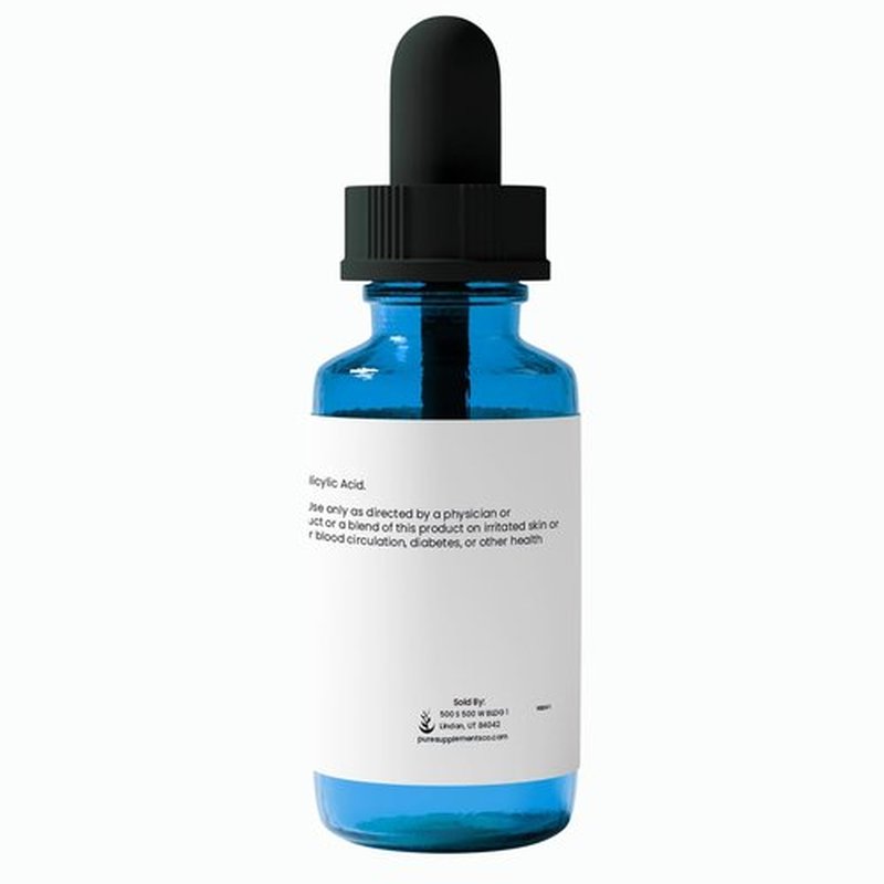 Pure Original Ingredients Salicylic Acid 20% Solution - Effective Acne Treatment Serum (30 mL)