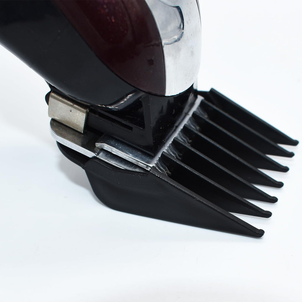 4 Pieces 4 Sizes Black Nylon Professional Hair Clipper Guide Guard Combs #3170-400, 1/8", 1/4", 3/8", 1/2" Compatible with Wahl Standard Full Sized 5 Star Series Magic Clip Hair Clipper Models (Black)