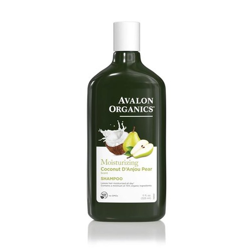 Avalon Organics Coconut Pear Shampoo - All Natural Formula for Healthy Hair | 11 Fl Oz