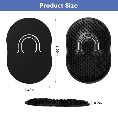 12Pcs Pocket Combs for Men, Soft Portable Hand Comb, Shampoo Scalp Beard Combs Massage Pocket Comb for Men