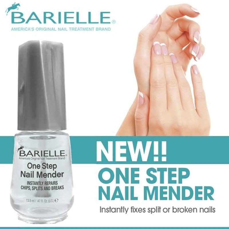 Barielle One Step Nail Mender .47 oz. (PACK OF 2) - Repairs Split, Chipped and Damaged Nails