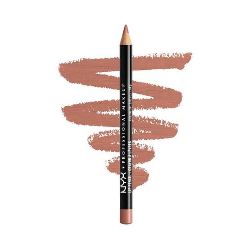 NYX PROFESSIONAL MAKEUP Slim Lip Pencil - Long-Lasting Creamy Lip Liner in Peakaboo Neutral