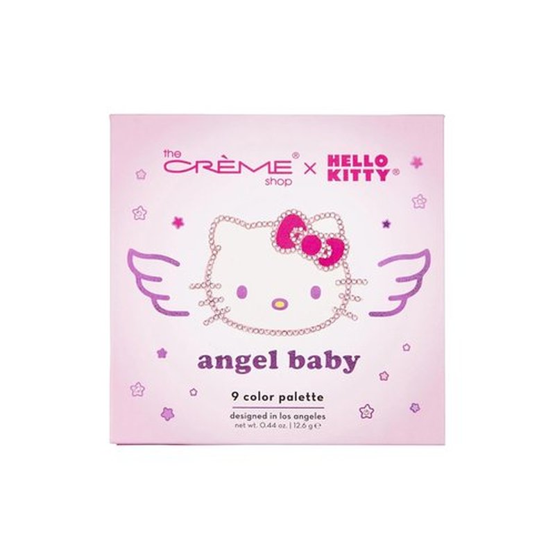 The Crème Shop Hello Kitty Eyeshadow Palette - Y2K Angel Baby in Pink | Vibrant Colors & Long-Lasting Formula