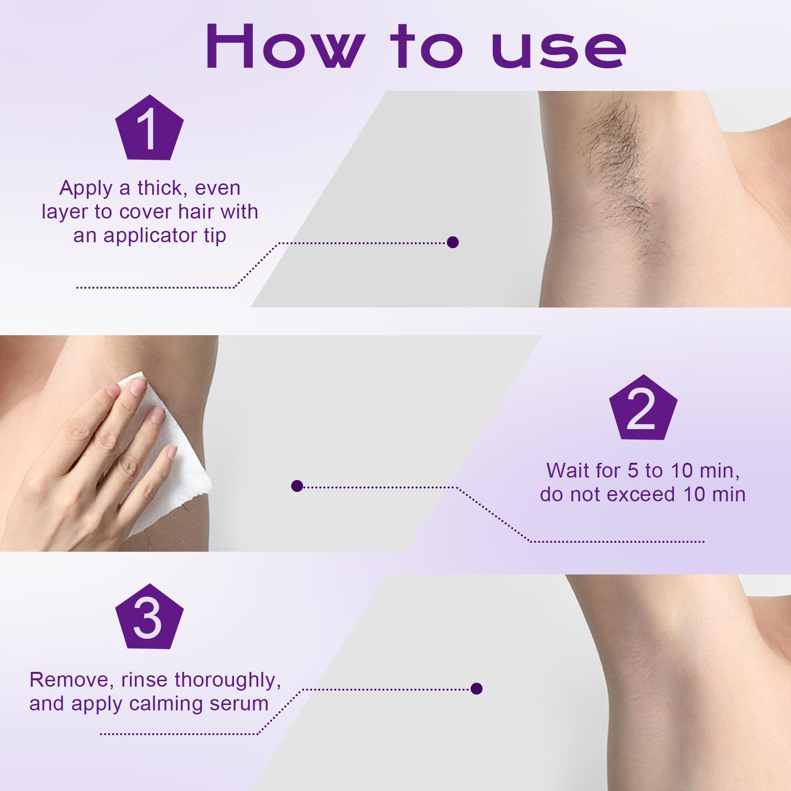Removal Cream for Sensitive Skin, Durable and Smooth for Men and Women