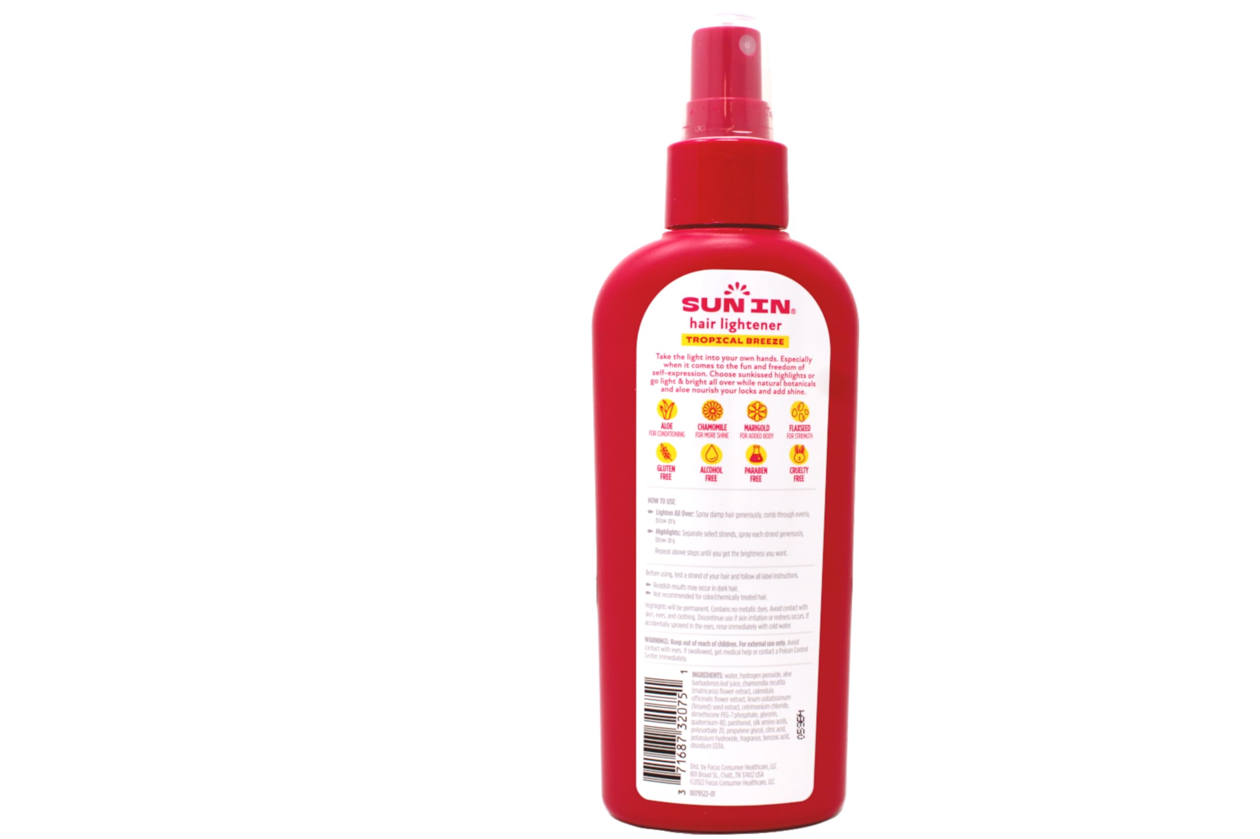 Sun In Original Spray-In Hair Lightener, Tropical Breeze , 4.7-Ounce Bottles (Pack of 3)