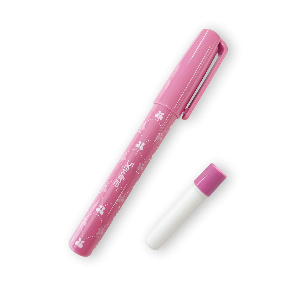 Sewline Riolis Sewline Water-Soluble Fabric Glue Pen with Refill-Blue