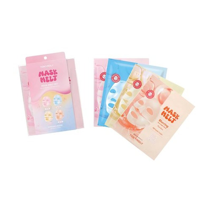 TONYMOLY Brightening Hydrogel Face Mask - Vitamin C & Rice Essence | 1 Sheet for Radiant Skin