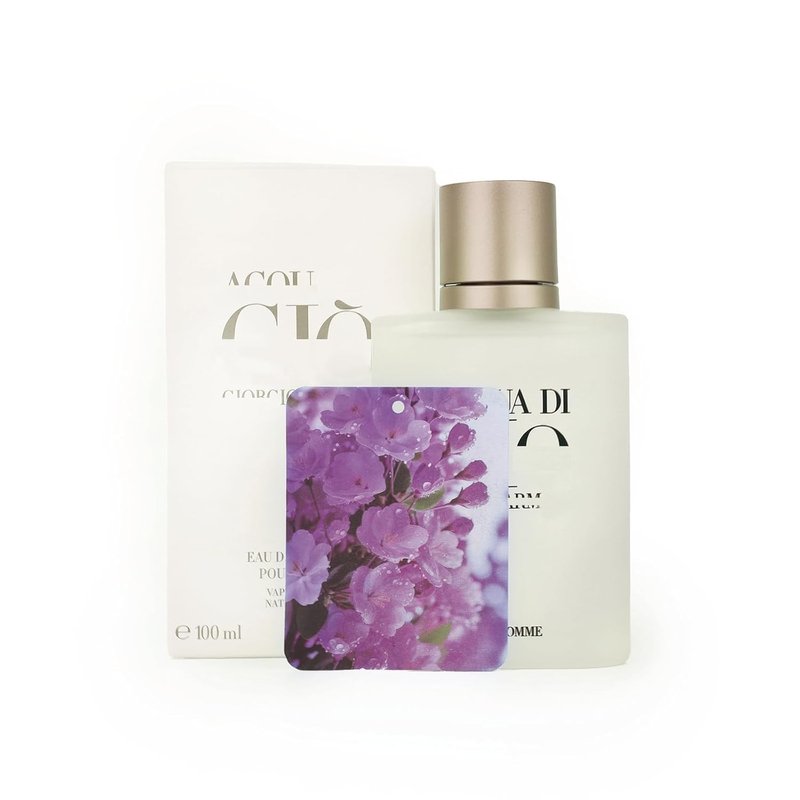 Aquaperfume di Giòò Cologne for Men - Bergamot, Jasmine, White Musk & Cedarwood | 3.4 Ounce