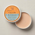 Tallow Sun Balm - Tinted Mineral Sunscreen with Grassfed Tallow & Zinc Oxide | SPF 30 | 2 oz (Fair)