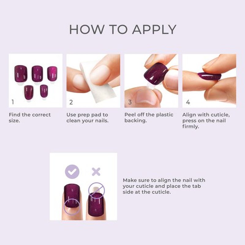 KISS colorFX by imPRESS Valentine’s Day Press On Nails, 'Adorable', Pink Short Oval, IMPROVED adhesive, Up to 10-Day Hold, Nail Kit Includes 30 Fake Nails, Prep Pad, Manicure Stick, Mini Nail File