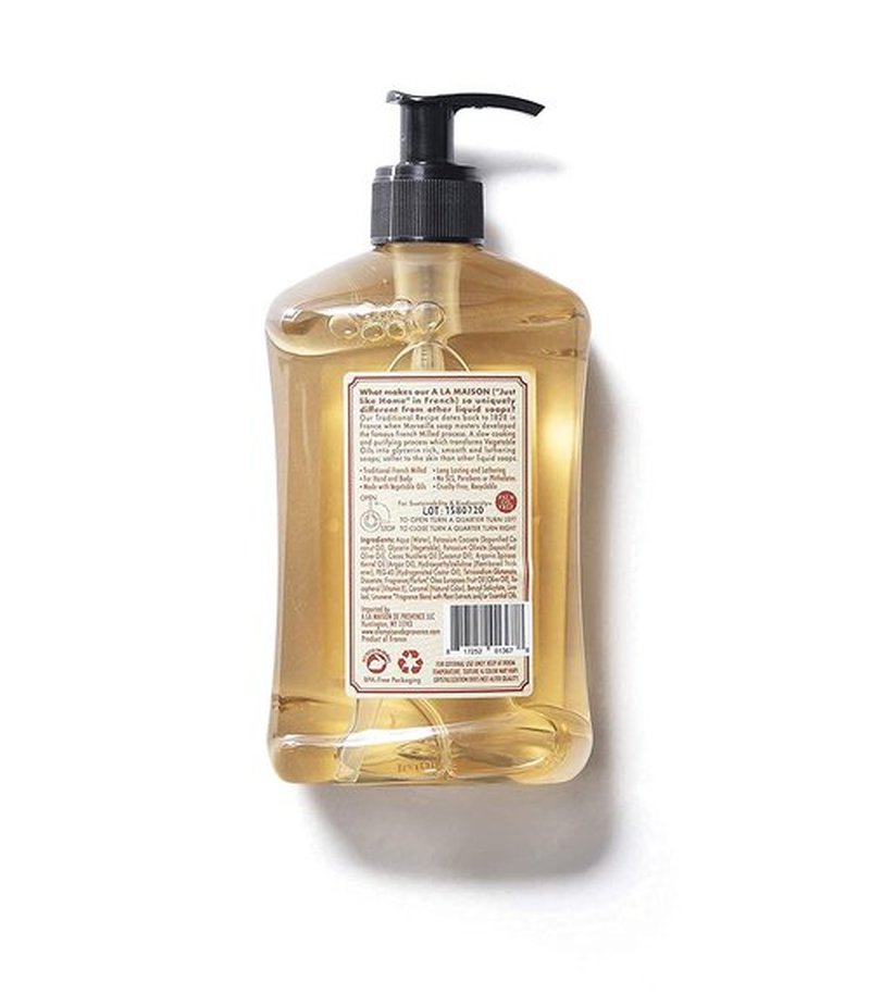 A LA MAISON Heirloom Peach Hand Wash - Natural, Biodegradable, Vegan & Cruelty-Free | 16.9 Fl Oz Bottle