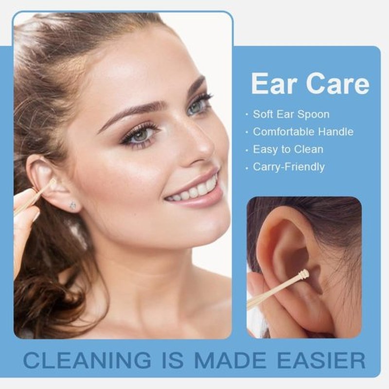 Eadwe 2-in-1 Nasal Hair Cutter - 360° Rotating Nose Hair Trimmer & Grooming Kit for Travel | Dark Green