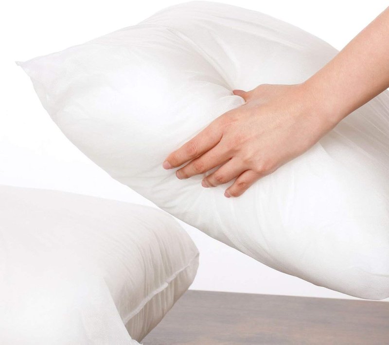 Calibrate Timing Pillow Inserts - Hypoallergenic Down Alternative Cushion | 18 x 18 Inches, Set of 4