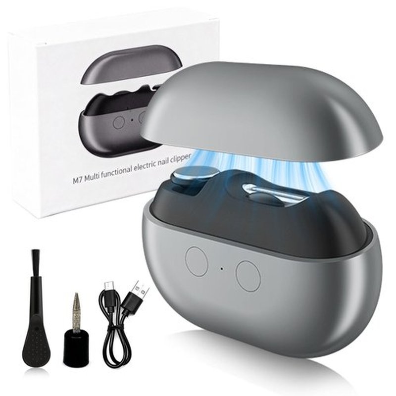Electric Nail Clip Grey