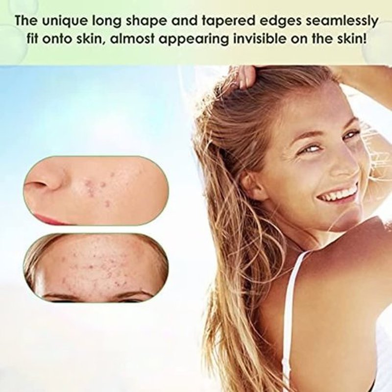 BAGLAK Large Blemish Patches - 22 XL Size Hydrocolloid Strips, Zit Stickers for Face Absorbing Cover - Facial Skin Care