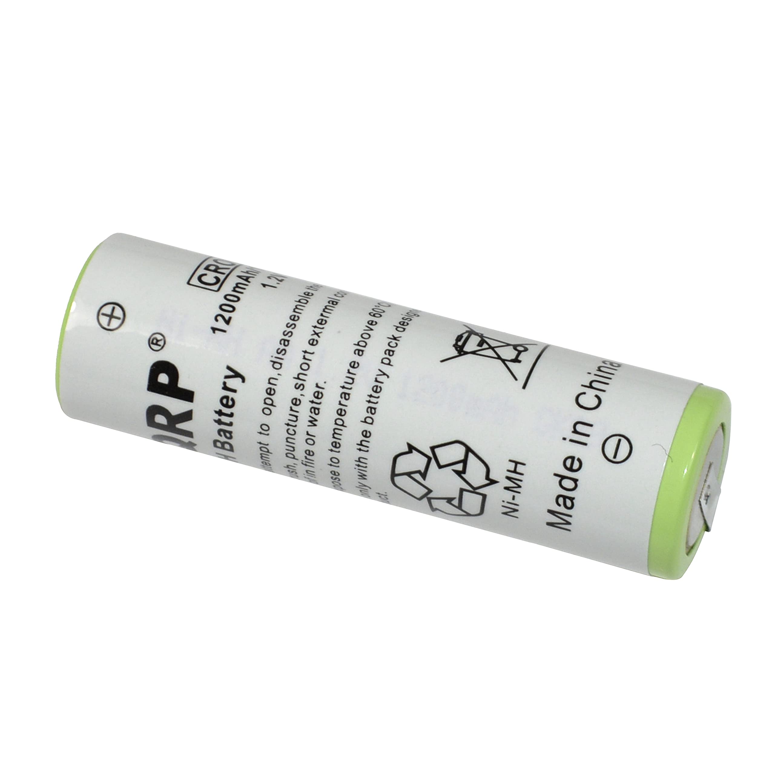 HQRP Battery Works with Philips Norelco T3000 T6000 T7000 T7500 T800 T860 G380 Razor/Shaver 10336 4822-138-10336 49x14mm Plus Screwdriver