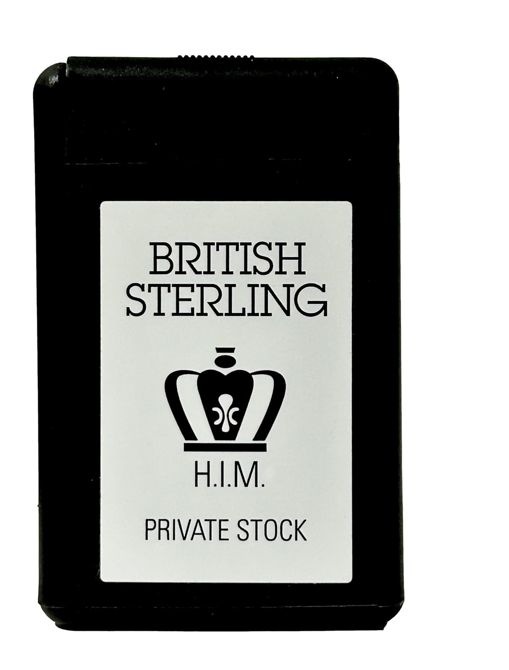 British Sterling HIM PRIVATE STOCK Men Pocket Spray Perfume (LIMITED EDITION) MINI SMALL TRAVEL SIZE 15 ml / 0.5 Fl oz (1533)