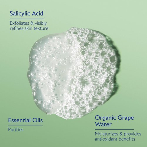 Caudalie Vinopure Salicylic Acid Cleanser - Pore Purifying Gel for Clear Skin