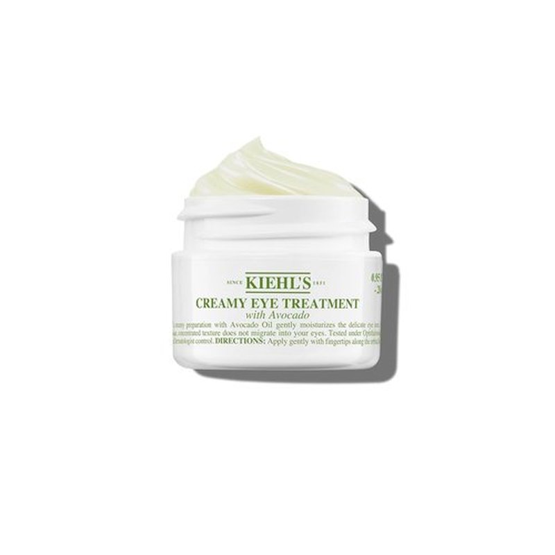 Kiehl's Avocado Eye Treatment - Under Eye Cream for Puffiness & Dark Circles | Caffeine-Infused Formula