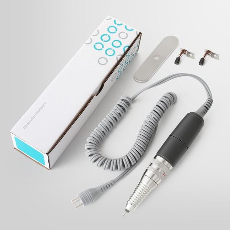 Nail Drill Handpiece for UP200, KUPA KP55, KP60, KP5000 Machine, 35000RPM Professional Electric Nail File Handle Replacement 3 Pins for Manicure Art Tool, Low Noise and Smooth (Only Handpiece)